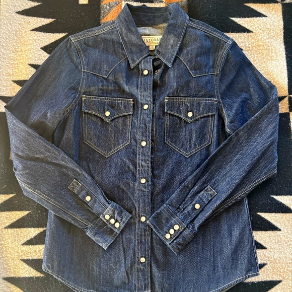Tecovas women's denim button down - Picture 1 of 4